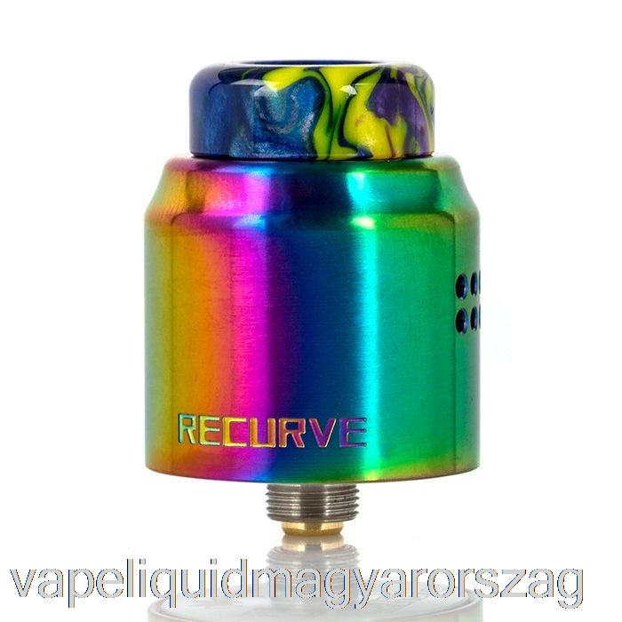 Wotofo X Mike Vapes Recurve Dual 24mm RDA Szivárvány Vape E Cigi